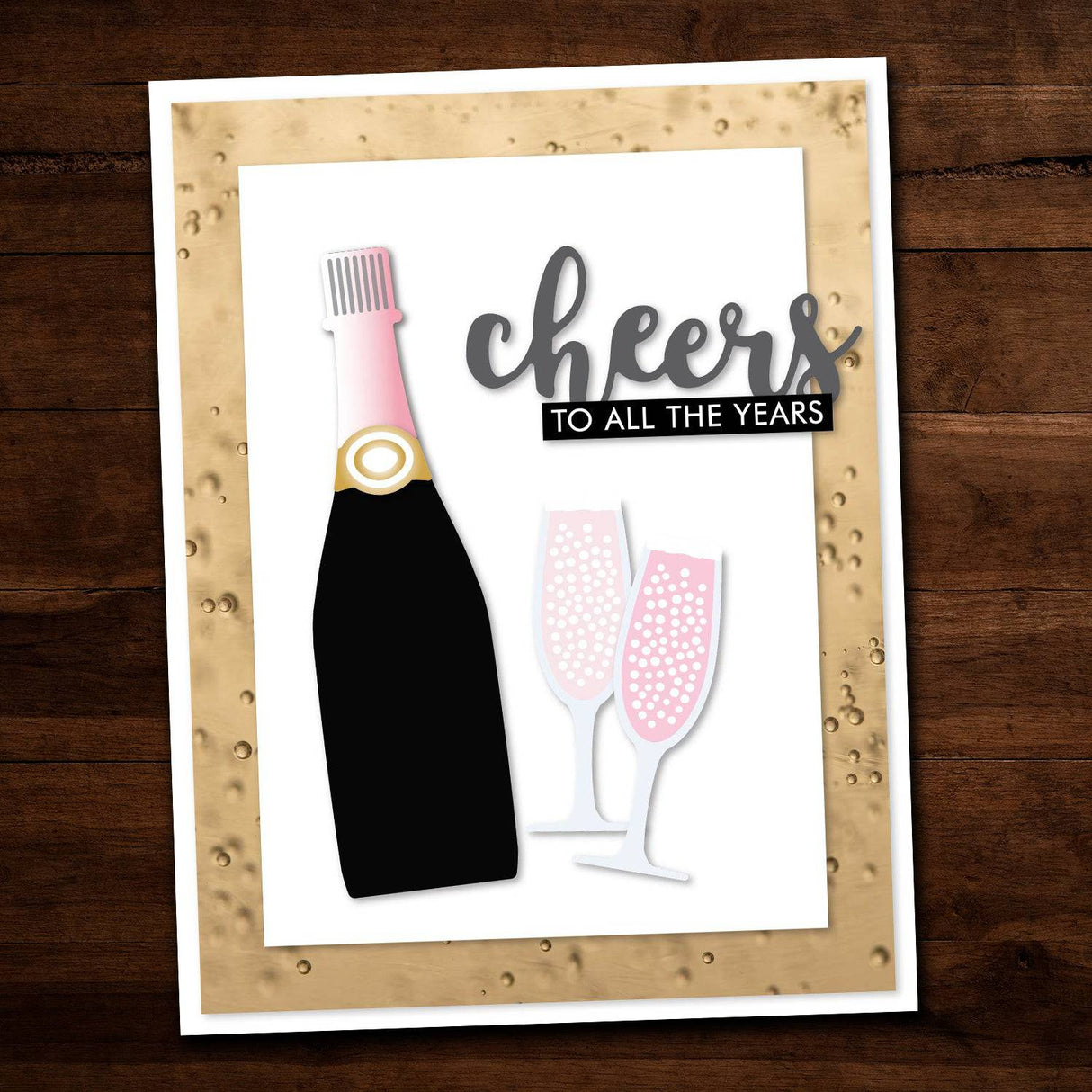 Cheers Layered Metal Cutting Die 17457 - Paper Rose Studio