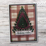 Christmas Fir Trees Small Metal Cutting Die 20592 - Paper Rose Studio