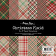 Christmas Plaid 6x6 Paper Collection 20360 - Paper Rose Studio