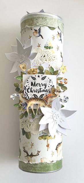 Christmas Poinsettia Flower Metal Cutting Die 22468 - Paper Rose Studio