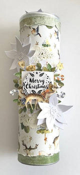 Christmas Poinsettia Flower Metal Cutting Die 22468 - Paper Rose Studio