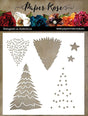 Christmas Tree Builder 6x6" Stencil 22420 - Paper Rose Studio