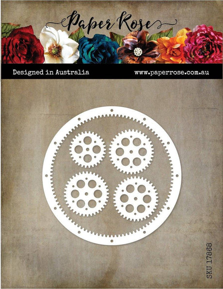 Cog Frame Border Metal Die Set 17868 - Paper Rose Studio