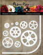 Cog & Track Border Metal Die Set 17871 - Paper Rose Studio