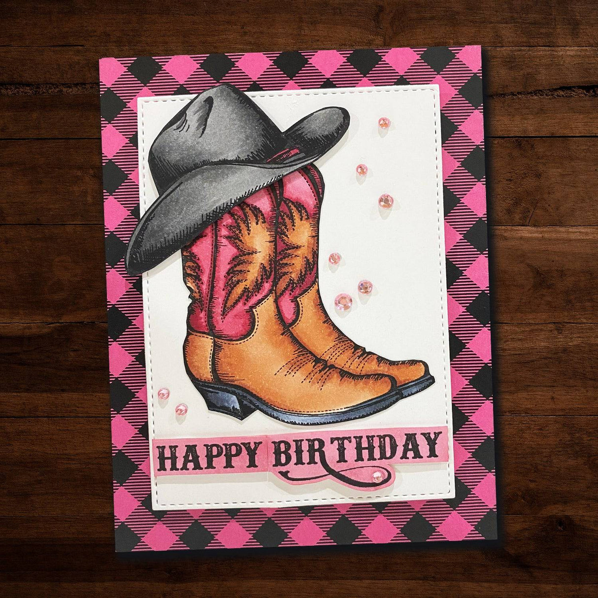 Cowboy Cardmaking Kit 19094 - Paper Rose Studio