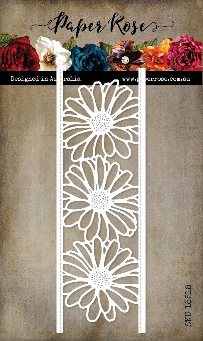 Daisy Border Metal Cutting Die 18518 - Paper Rose Studio