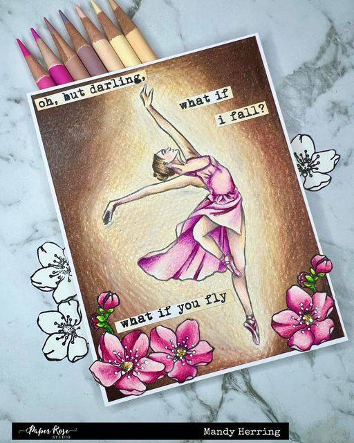 Dancer Clear Stamp 27829 - Paper Rose Studio