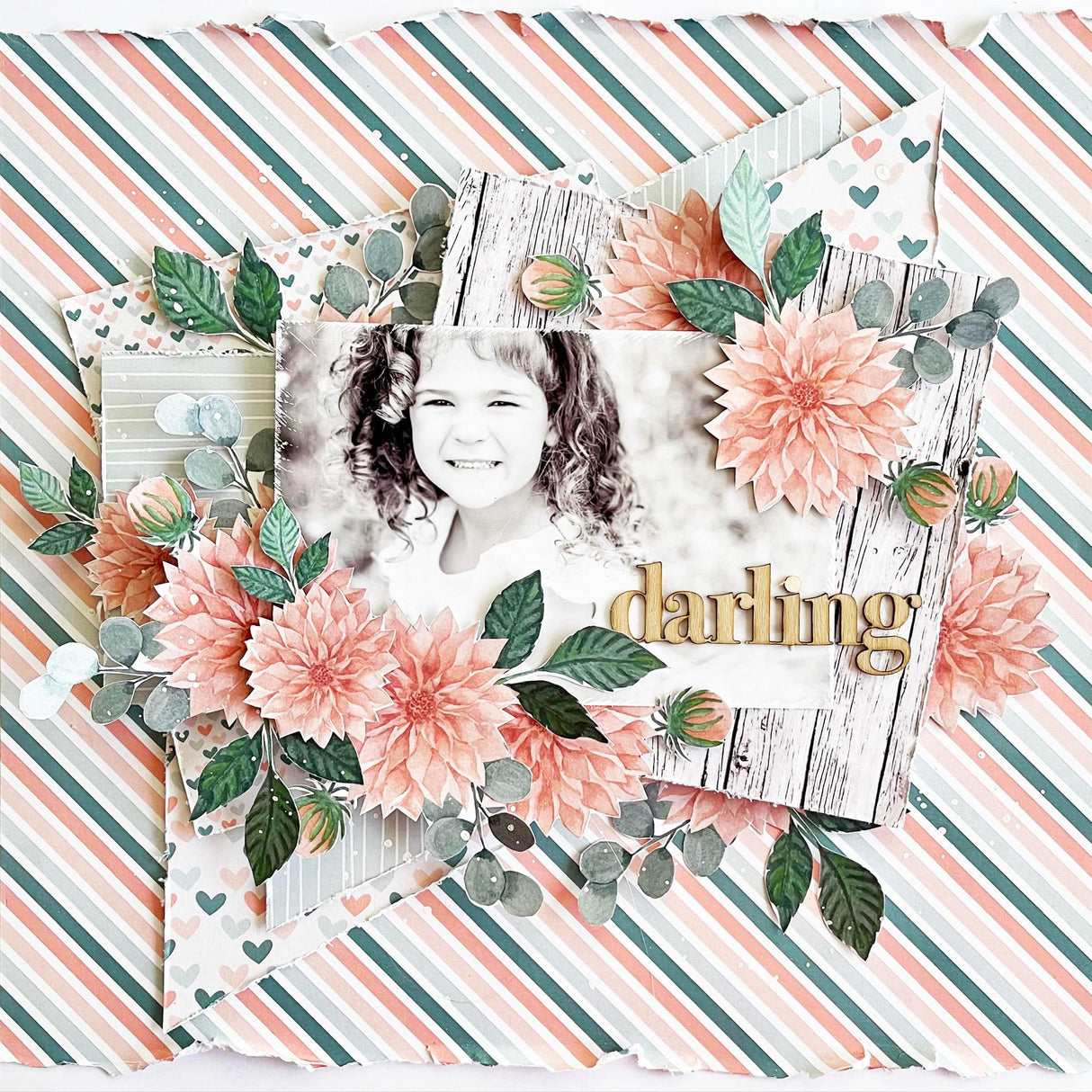 Darling Dahlias 12x12 Paper Collection 25354 - Paper Rose Studio