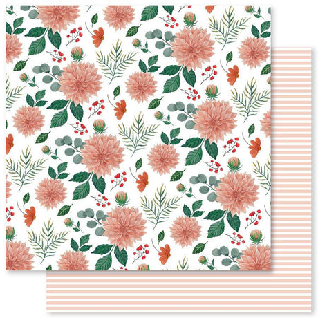 Darling Dahlias A 12x12 Paper (12pc Bulk Pack) 25357 - Paper Rose Studio