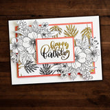 Darling Dahlias F 12x12 Paper (6pc Bulk Pack) 25372 - Paper Rose Studio