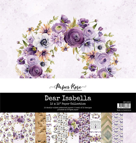 Dear Isabella 12x12 Paper Collection 29802 - Paper Rose Studio