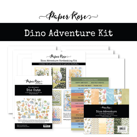 Dino Adventure Cardmaking Kit 28102 - Paper Rose Studio