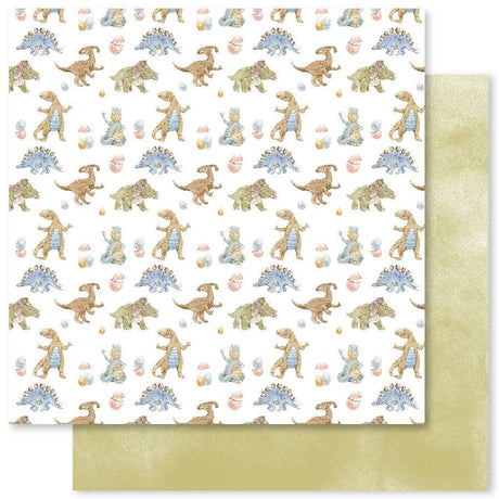 Dino Adventure D 12x12 Paper (12pc Bulk Pack) 28006 - Paper Rose Studio