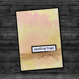 Distressed Mesh 6x6" Stencil 18126 - Paper Rose Studio