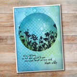 Distressed Mesh 6x6" Stencil 18126 - Paper Rose Studio