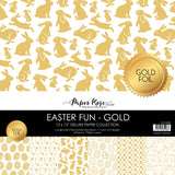 Easter Fun - Gold 12x12 Paper Collection 25402 - Paper Rose Studio