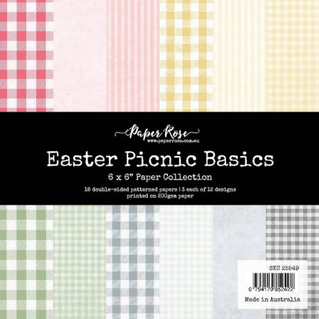 Easter Picnic Basics 6x6 Paper Collection 25549 - Paper Rose Studio