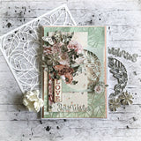 Ella's Garden Leafy Circle Metal Die 17964 - Paper Rose Studio