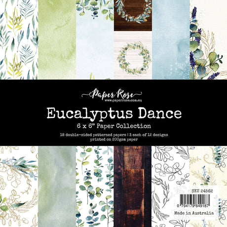 Eucalyptus Dance 6x6 Paper Collection 24562 - Paper Rose Studio