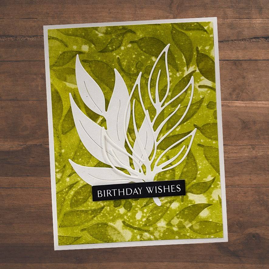 Eucalyptus Gum Leaf 6x6" Stencil 22585 - Paper Rose Studio