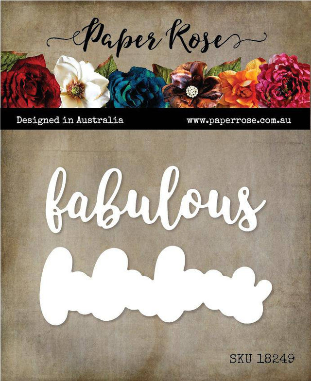 Fabulous Layered Metal Cutting Die 18249 - Paper Rose Studio