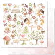 Fairy Garden D 12x12 Paper (12pc Bulk Pack) 24604 - Paper Rose Studio