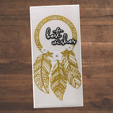 Feather Trio Metal Cutting Die 21330 - Paper Rose Studio