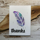 Feather Trio Metal Cutting Die 21330 - Paper Rose Studio