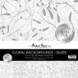 Floral Backgrounds - Silver Foil 12x12 Paper Collection 29269 - Paper Rose Studio