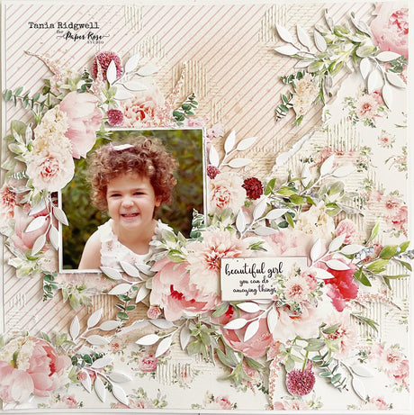 Floral Dance 12x12 Paper Collection 25864 - Paper Rose Studio