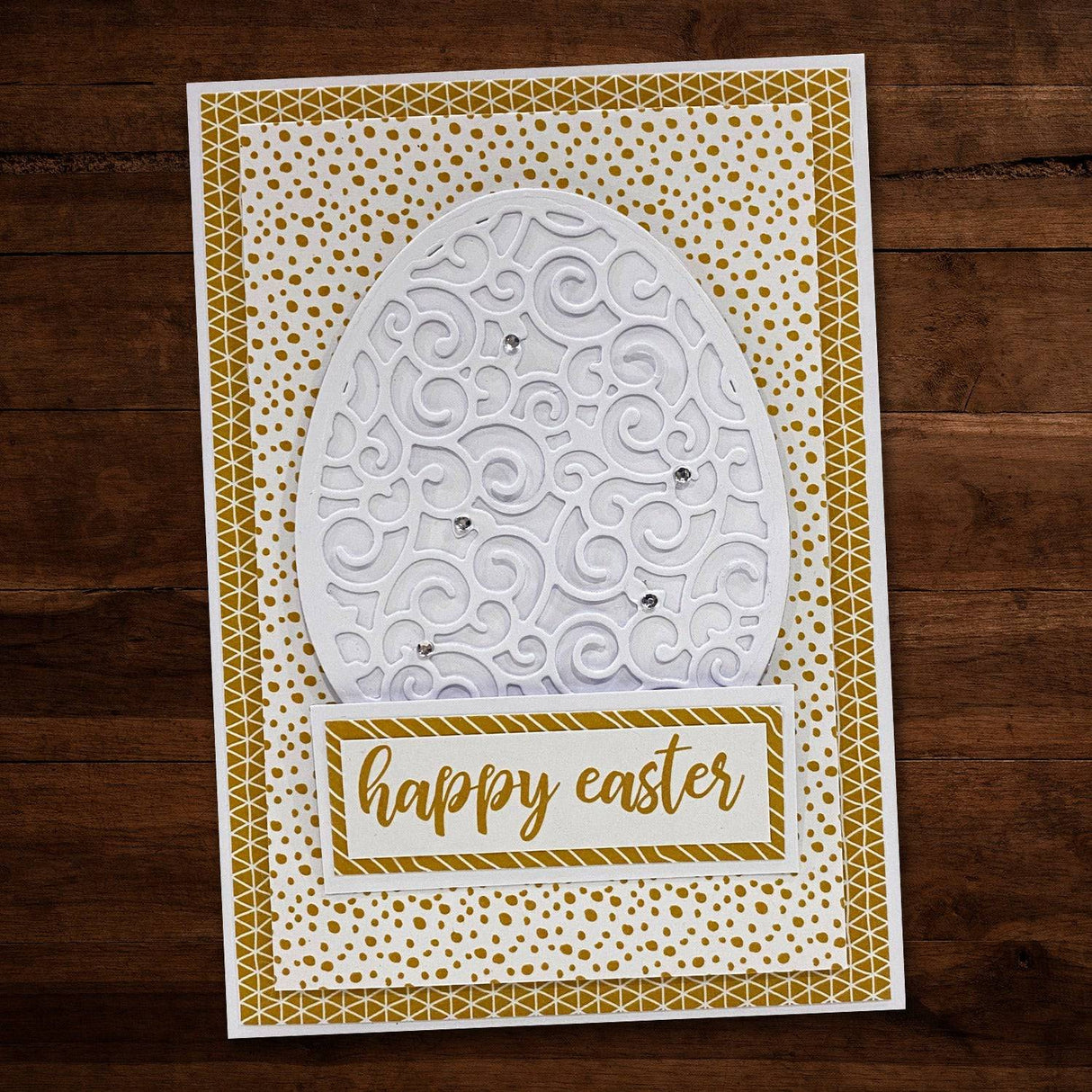 Flourish Egg 2 Metal Cutting Die 21300 - Paper Rose Studio