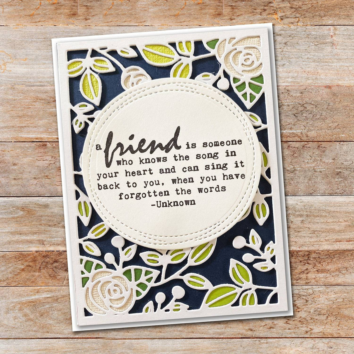 Friend Sentiment Stamp Set 24235 - Paper Rose Studio