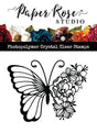 Georgia Floral Butterfly Stamp Set 24649 - Paper Rose Studio