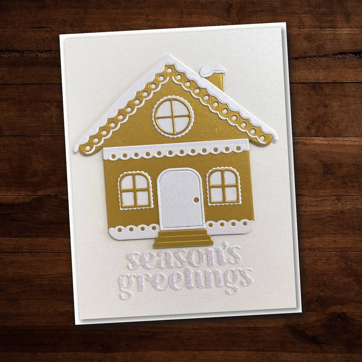 Gingerbread House Builder Metal Cutting Die 20607 - Paper Rose Studio