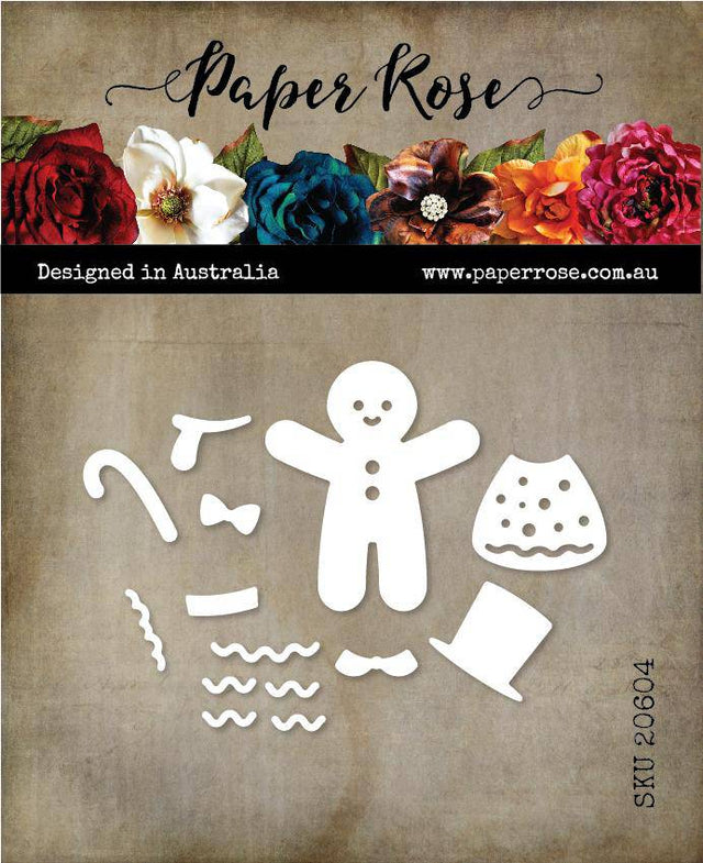 Gingerbread Person Builder Metal Cutting Die 20604 - Paper Rose Studio