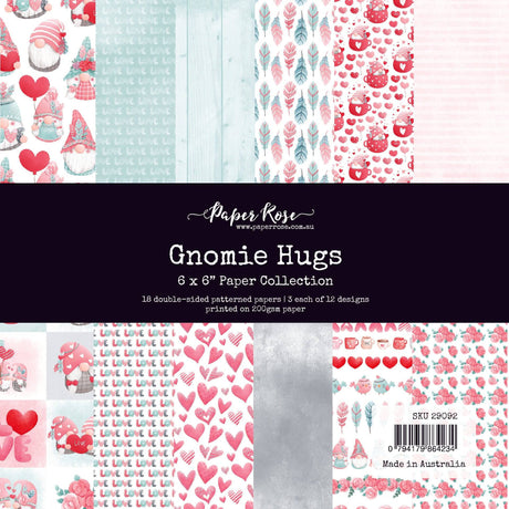 Gnomie Hugs 6x6 Paper Collection 29092 - Paper Rose Studio