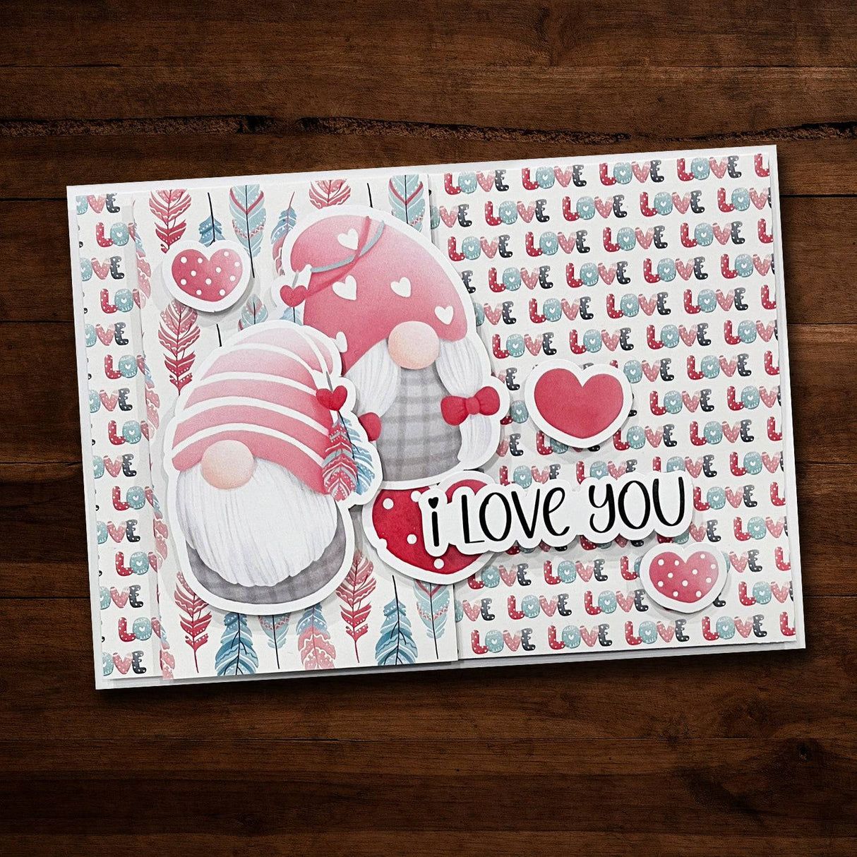 Gnomie Hugs Cardmaking Kit 29128 - Paper Rose Studio