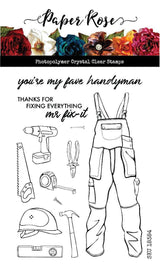 Handyman Elements 4x6" Clear Stamp Set 18384 - Paper Rose Studio