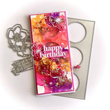 Happy Birthday Chunky Layered Metal Cutting Die 19547 - Paper Rose Studio