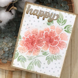 Happy Birthday Chunky Script Metal Cutting Die 19589 - Paper Rose Studio