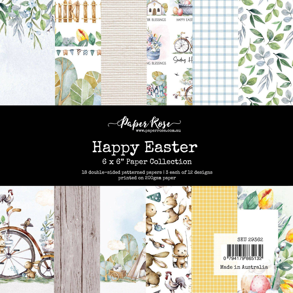 Happy Easter 6x6 Paper Collection 29362 - Paper Rose Studio