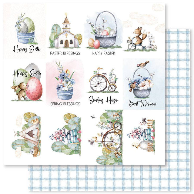 Happy Easter A 12x12 Paper (12pc Bulk Pack) 29344 - Paper Rose Studio