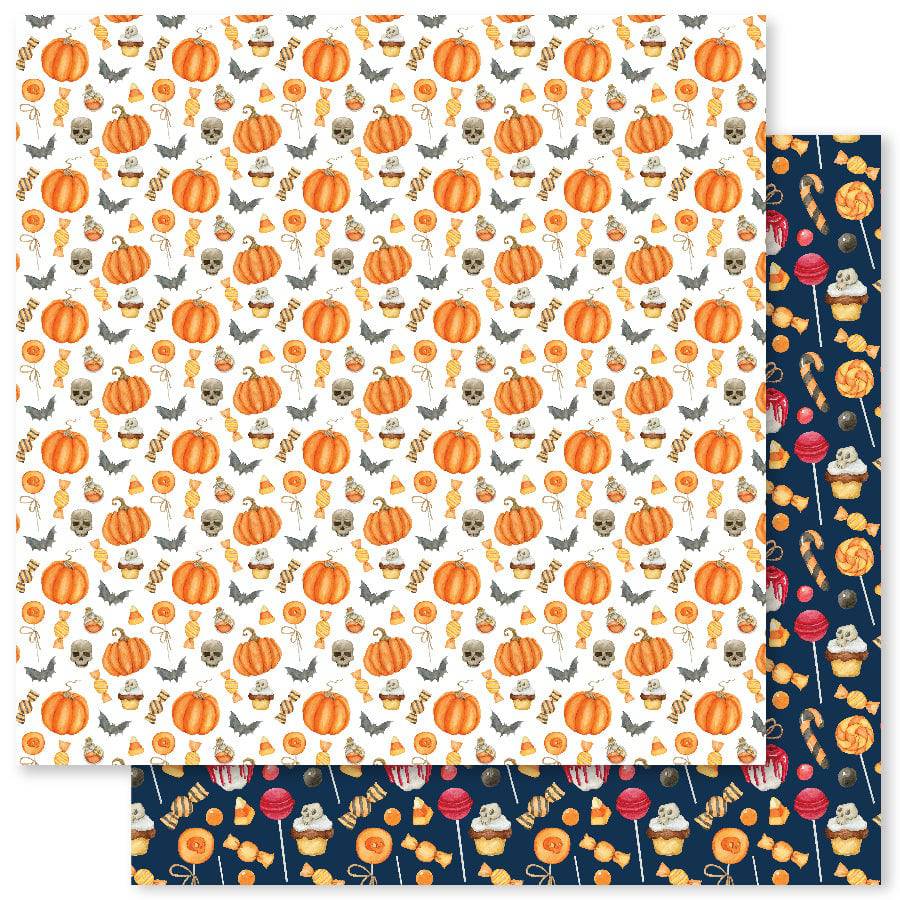 Happy Halloween F 12x12 Paper (12pc Bulk Pack) 27886 - Paper Rose Studio