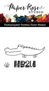 HB2U Crocodile Clear Stamp 27469 - Paper Rose Studio