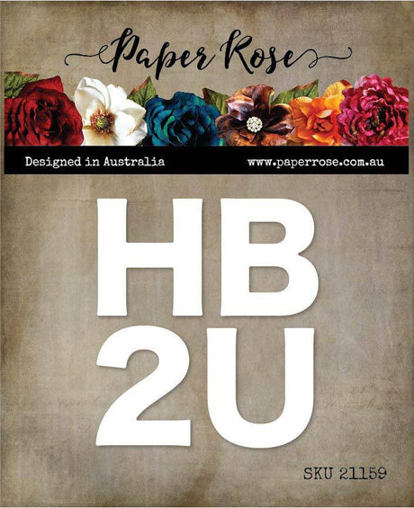 HB2U Metal Cutting Die 21159 - Paper Rose Studio