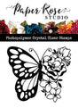 Helena Floral Butterfly Stamp Set 24646 - Paper Rose Studio