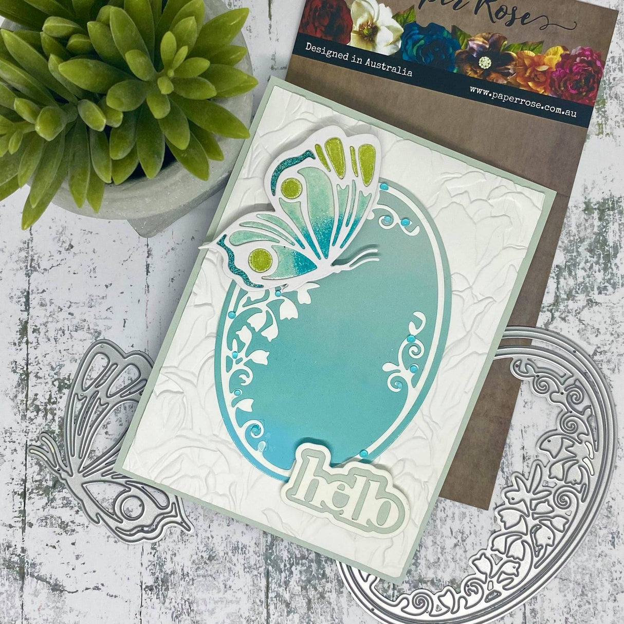 Hello Chunky Layered Metal Cutting Die 22024 - Paper Rose Studio