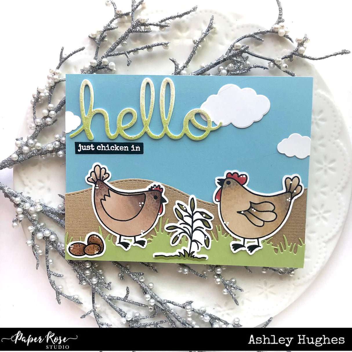 Hey Chick Metal Die Set 17989 - Paper Rose Studio