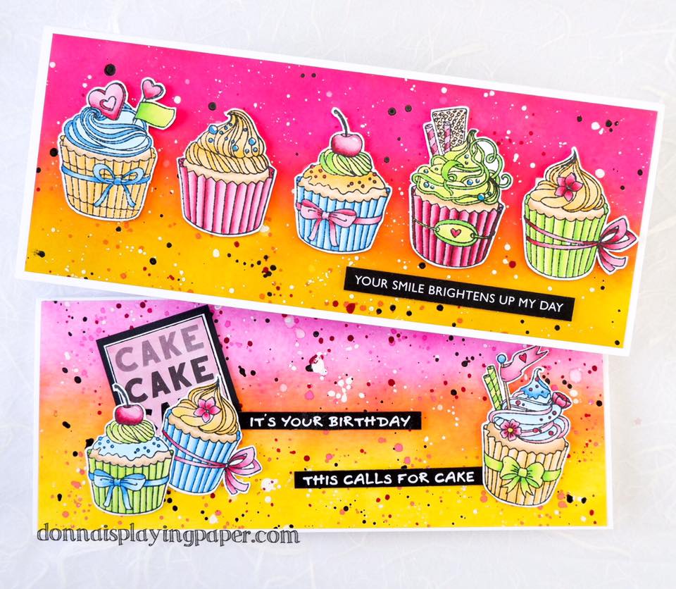 Hey Cupcake 4x6" Clear Stamp Set 19066 - Paper Rose Studio