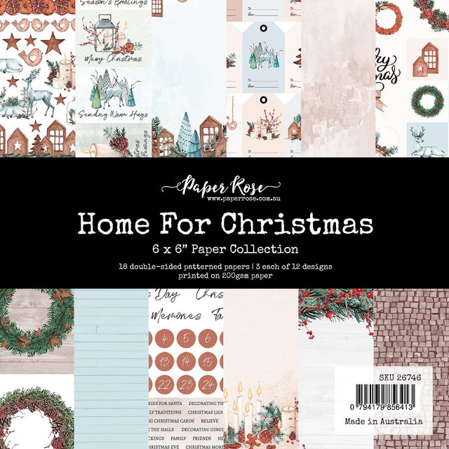 Home for Christmas 6x6 Paper Collection 26746 - Paper Rose Studio